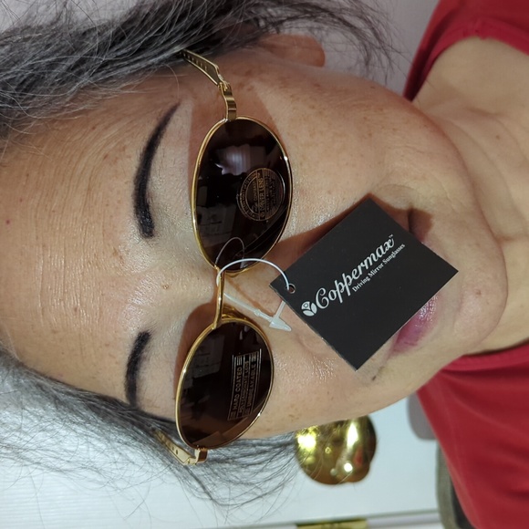 NWT Vintage style "Rumson Oval" metal frame w/Coppermax lens tech Eyewear - Picture 16 of 16